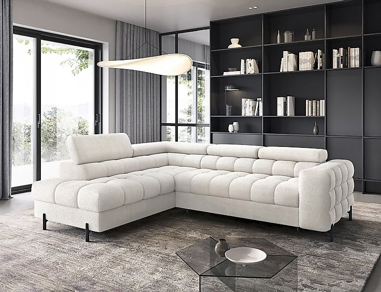 MOEBLO Ecksofa Ferrucio, modernes Schlafsofa mit günstig online kaufen