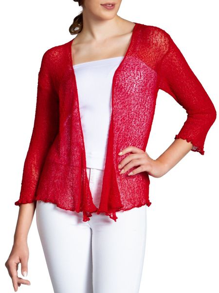Caspar Strickjacke STJ022 angenehm leichter Damen günstig online kaufen