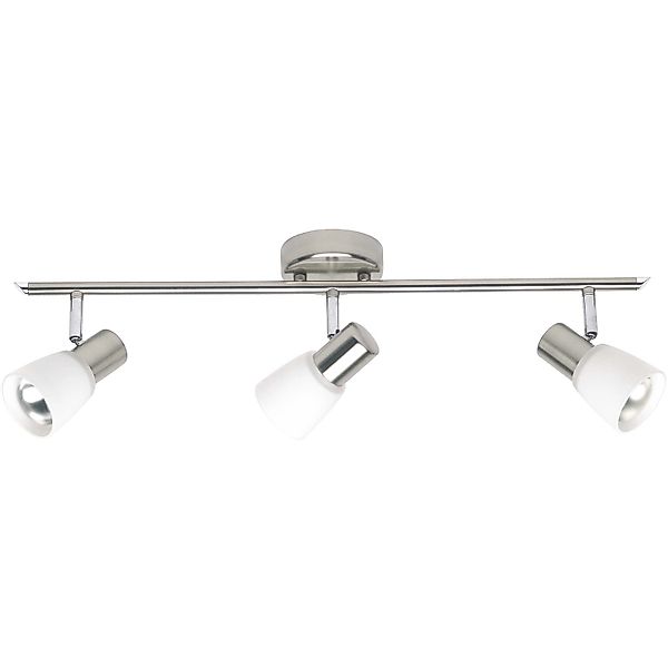 Brilliant Deckenstrahler Luca, ohne Leuchtmittel, Spotrohr 3flg eisen/chrom günstig online kaufen