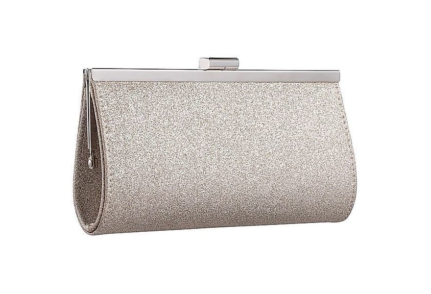 White Lady Clutch Vanessa Glitter Braut Clutch günstig online kaufen