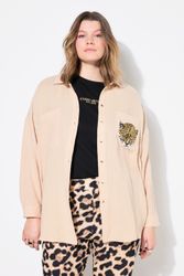 Studio Untold Hemdbluse Musselin Bluse oversized günstig online kaufen