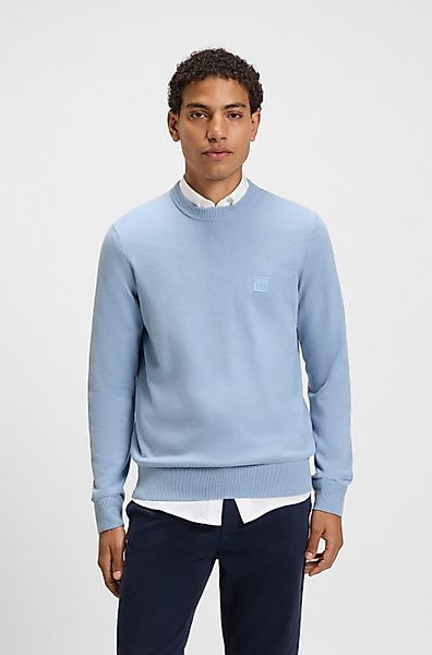BOSS ORANGE Strickpullover Kanovano mit Rundhalsausschnitt günstig online kaufen