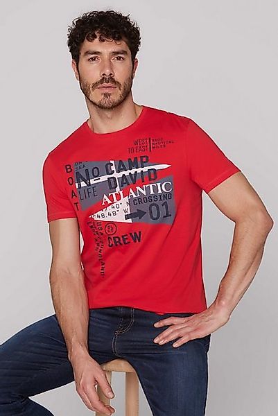 CAMP DAVID Rundhalsshirt aus Baumwolle günstig online kaufen