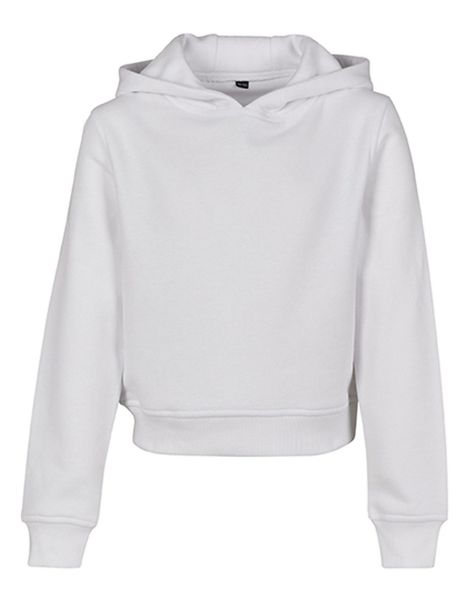 Build Your Brand Kapuzenpullover Girls Cropped günstig online kaufen