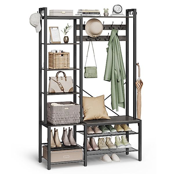 VASAGLE Garderobenständer Garderobe, Garderobenständer 190 cm günstig online kaufen