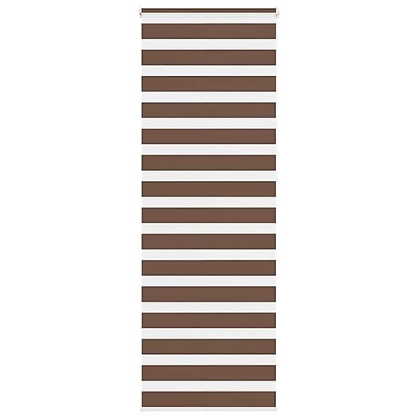 vidaXL Doppelrollo Braun 90x230 cm Stoffbreite 85,9 cm Polyester 4014389 günstig online kaufen