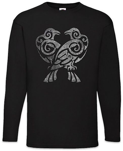 Urban Backwoods Langarmshirt Hugin And Munin IV Langarm T-Shirt Runen Runes günstig online kaufen