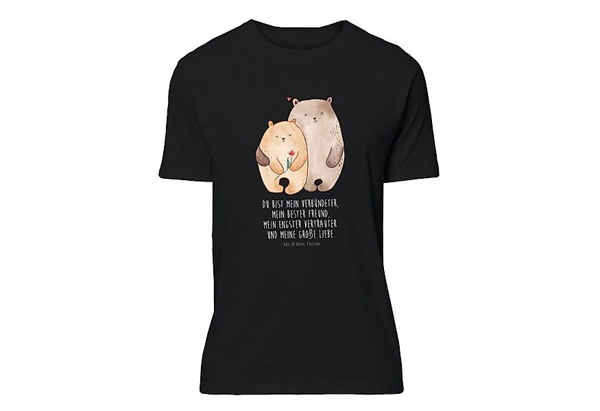 Mr. & Mrs. Panda T-Shirt Bären Liebe - Schwarz - Geschenk, Hochzeitstag, Ge günstig online kaufen