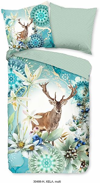 hip Wendebettwäsche "Xela" 2 Stk. Mako-Satin, 135x200, Reißverschluss, Wend günstig online kaufen