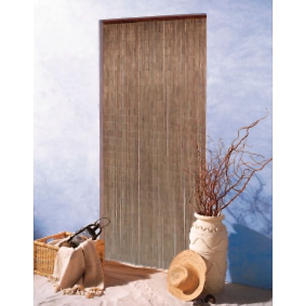 Dekorationsvorhang Saigon Braun 90 cm x 200 cm günstig online kaufen