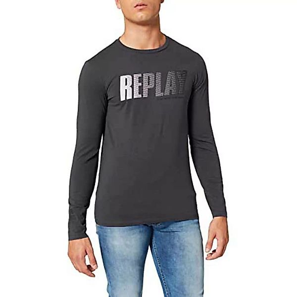 Replay M3492.000.2660 T-shirt 3XL Smoke Grey günstig online kaufen