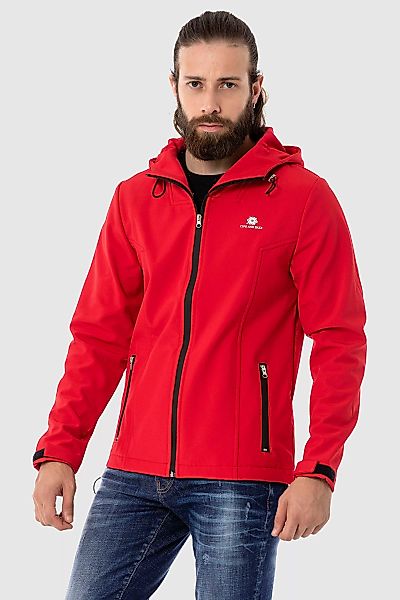 Cipo & Baxx Funktionsjacke "Jacke", mit Kapuze, im unifarbenen Look günstig online kaufen