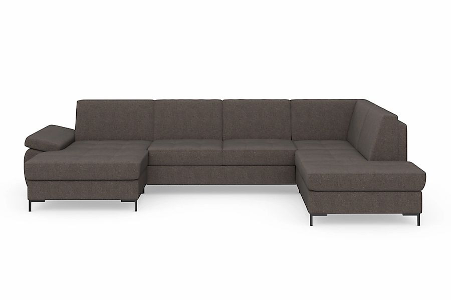 DOMO collection Wohnlandschaft "Capelo, komfortabel, klare Linien zeichnen günstig online kaufen