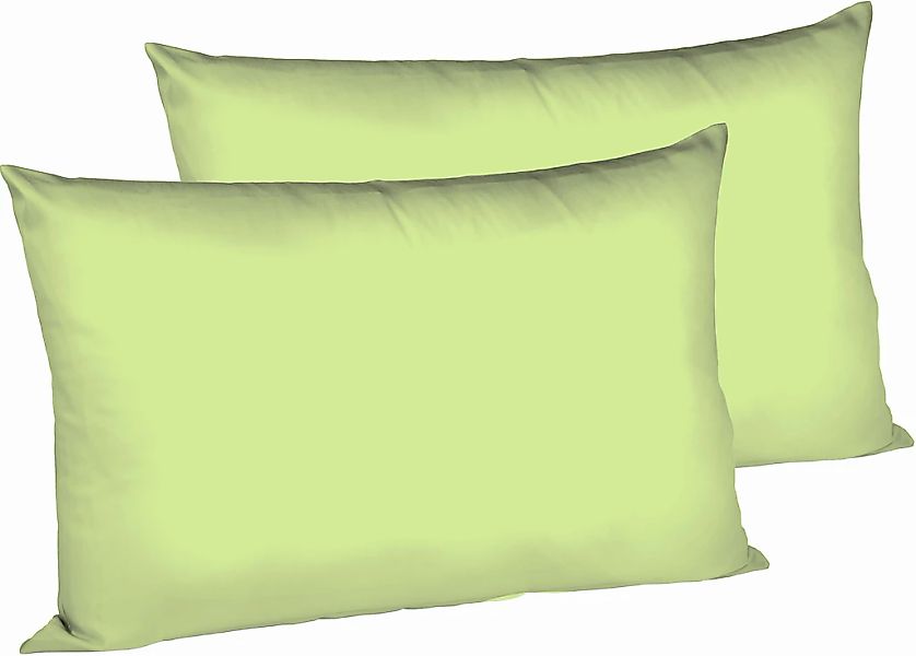 fleuresse Kissenbezüge "Colours" edler, bügelfreier Interlock-Jersey aus 10 günstig online kaufen