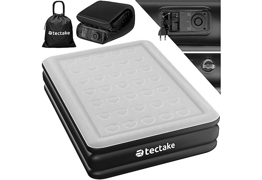 tectake Luftbett Aufblasbare Matratze, (für 1 oder 2 Personen, Komplettset) günstig online kaufen