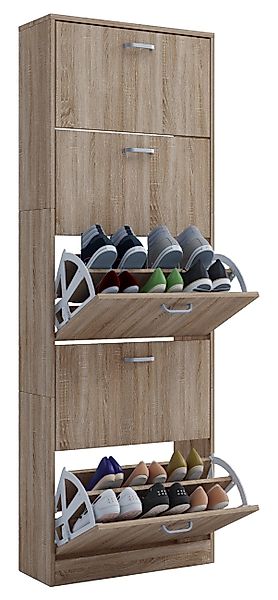 VCM Schuhschrank Holz Regal Schuhschrank Schuhkipper günstig online kaufen