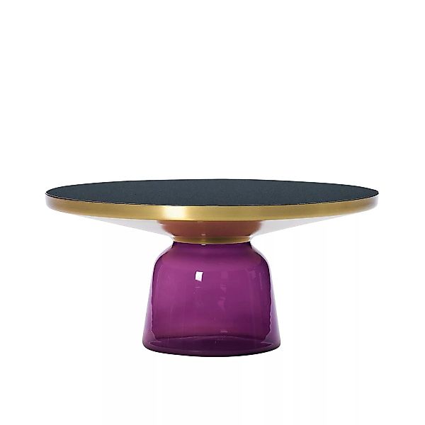 ClassiCon - Bell Coffee Table Kaffeetisch Messing - amethyst-violett/Krista günstig online kaufen