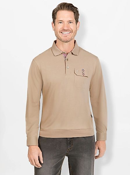 Hajo Poloshirt "Langarm-Poloshirt" günstig online kaufen