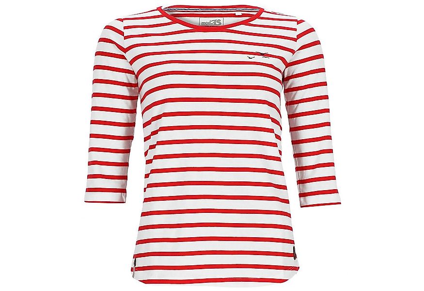 modAS 3/4-Arm-Shirt 45902 Damen Bretonisches Shirt 3/4-Arm mit Streifen aus günstig online kaufen