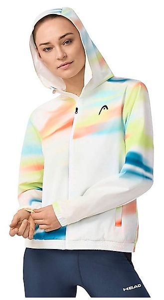 Head Trainingsjacke Kapuzenjacke Blur (elastischer Bund) weiss/bunt Damen günstig online kaufen