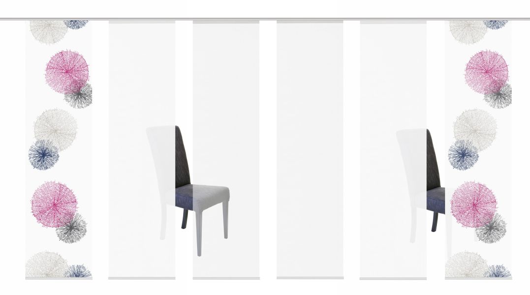 HOME WOHNIDEEN Schiebegardine SCOPPIO (6 St), günstig online kaufen