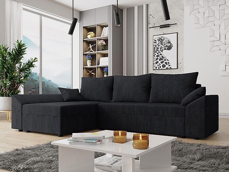 MIRJAN24 Ecksofa Dante L Cord, mit günstig online kaufen