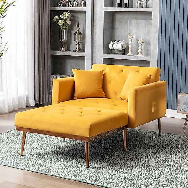 HAUSS SPOLE Sofa sessel mit schlaffunktion,verstellbare Schlafsofa wohnzimm günstig online kaufen