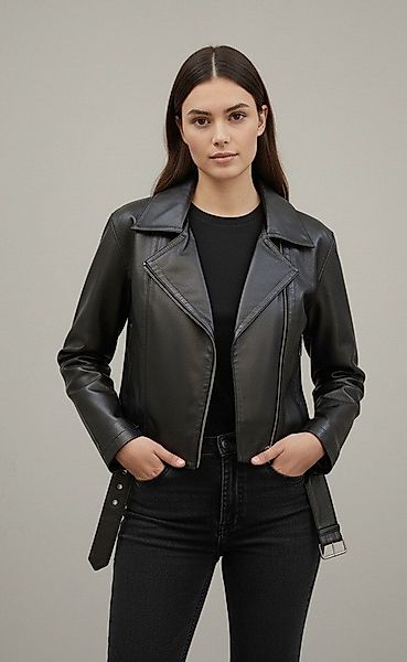Freaky Nation Lederjacke Lovestory-FN Bikerjacke mit günstig online kaufen