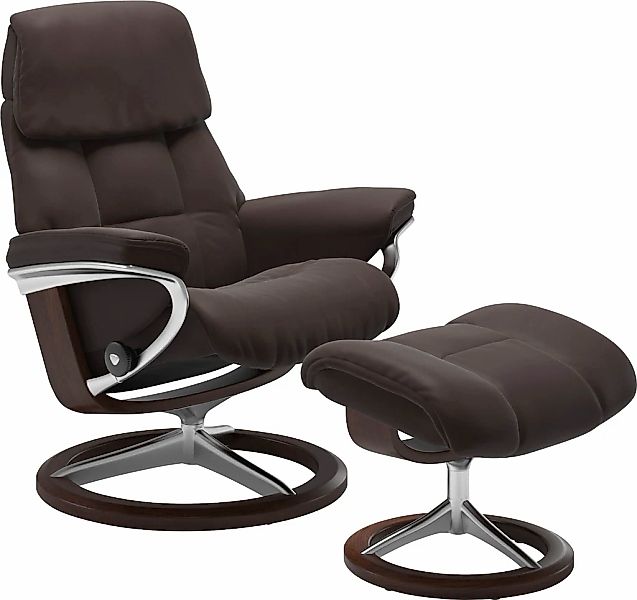 Stressless Hocker "Ruby" mit Signature Base, Gestell Eiche, Wenge, Braun & günstig online kaufen