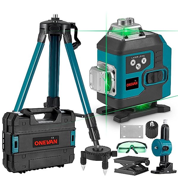 ONEVAN Laserwasserwaage 16 Linien Laser Level günstig online kaufen