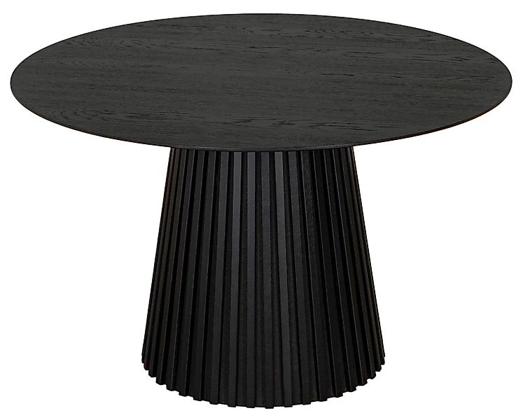 Diningtisch Andria Black Oak rund 120 cm günstig online kaufen
