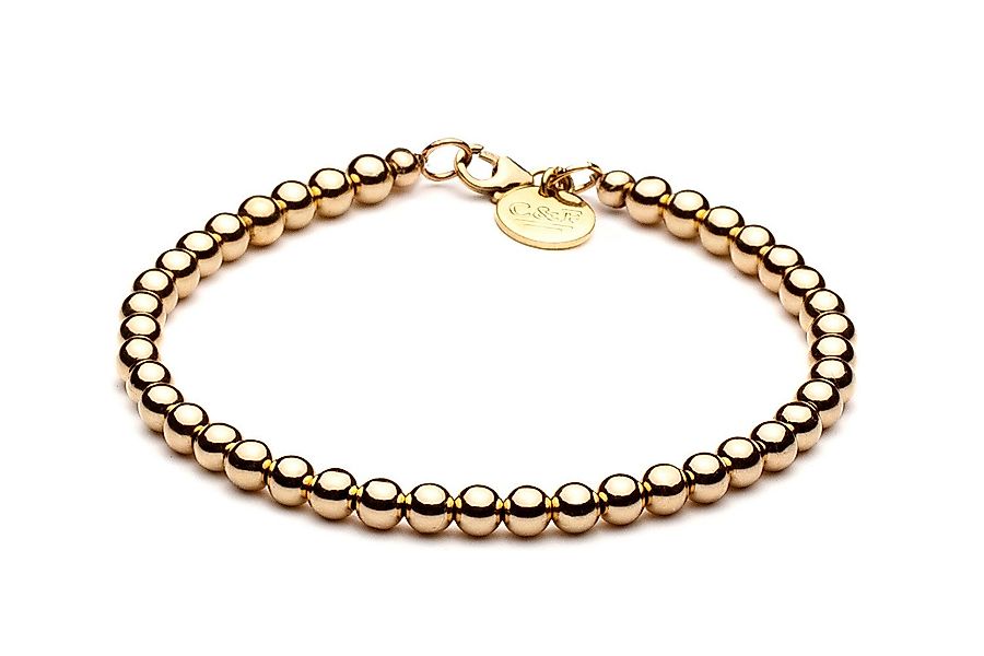 CLASSYANDFABULOUS Jewelry Armband Kugelarmband 4mm - günstig online kaufen