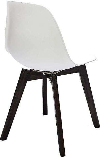 Essentials Stapelstuhl "Keeve", 1 St., Stapelstuhl weiß ohne Armlehne günstig online kaufen