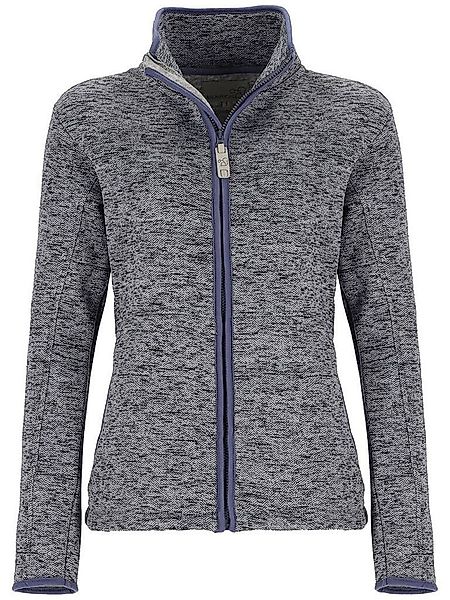 Baumfuchs Strickfleecejacke 50974 Damen Fleecejacke im Zick-Zack-Streifen-D günstig online kaufen