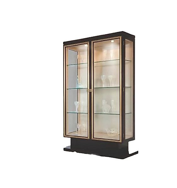 Xlmoebel Vitrine Luxuriöser Holz-Schrank mit Glas für das Wohnzimmer - Vitr günstig online kaufen