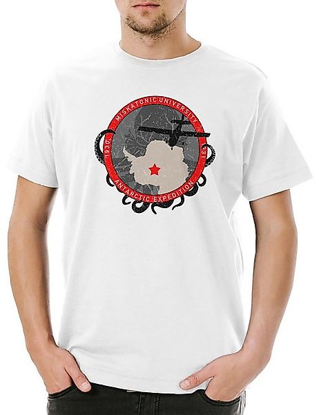 Urban Backwoods Print-Shirt Miskatonic 1930 Antartic Expedition 2 Herren T- günstig online kaufen