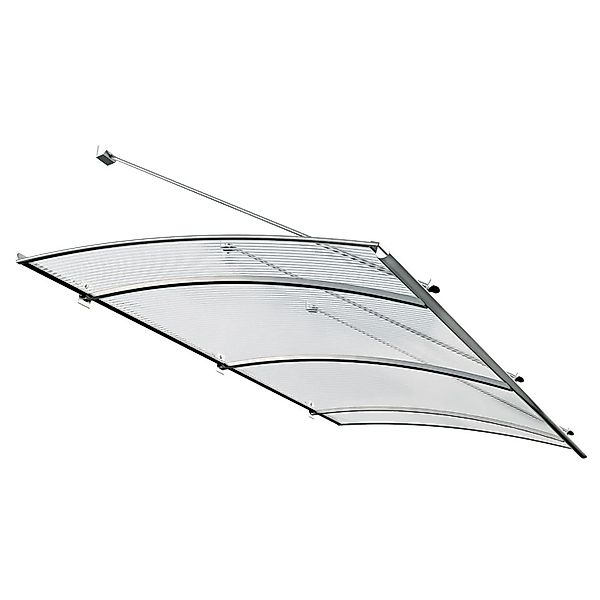 Roro Vordach V152 Edelstahl 197 cm x 83 cm x 67 cm günstig online kaufen