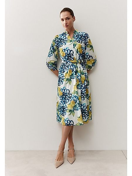 MORE&MORE Blusenkleid sommerliches 3/4 Arm, Hemdblusenkleid günstig online kaufen