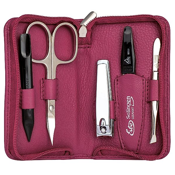 ERBE Maniküre-Etui Lederetui mit Zippverschluss, 5 günstig online kaufen