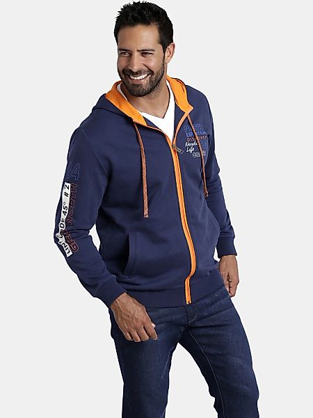 Jan Vanderstorm Kapuzensweatjacke "Sweatjacke RODERICH" günstig online kaufen