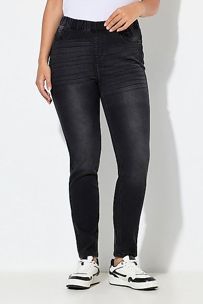Ulla Popken Jeggings Jeggings Sienna Stretch Slim Elastikbund günstig online kaufen