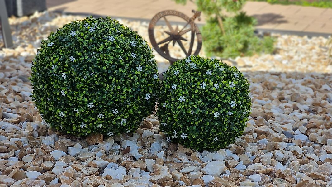 Kunstpflanze Jasmin Deko Kugel aus Kunststoff günstig online kaufen