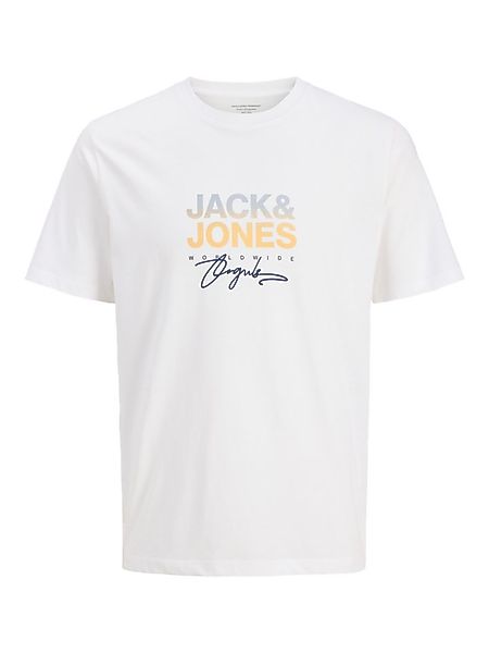 Jack & Jones Print-Shirt JORCANGGU TEE SS CREW NECK FST mit Logoprint günstig online kaufen