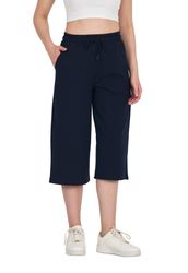 COMEOR 3/4-Hose COMEOR Damen Capri Sweatpants günstig online kaufen