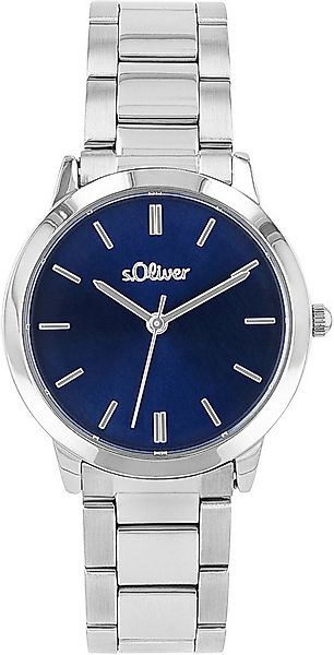 s.Oliver Quarzuhr 2038378, Armbanduhr, Damenuhr, Mineralglas, analog günstig online kaufen