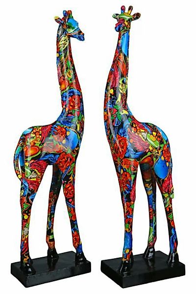 Pop art Figur Deko Skulptur Giraffe Street Art Graffiti 1 Stück 2 Sorten un günstig online kaufen