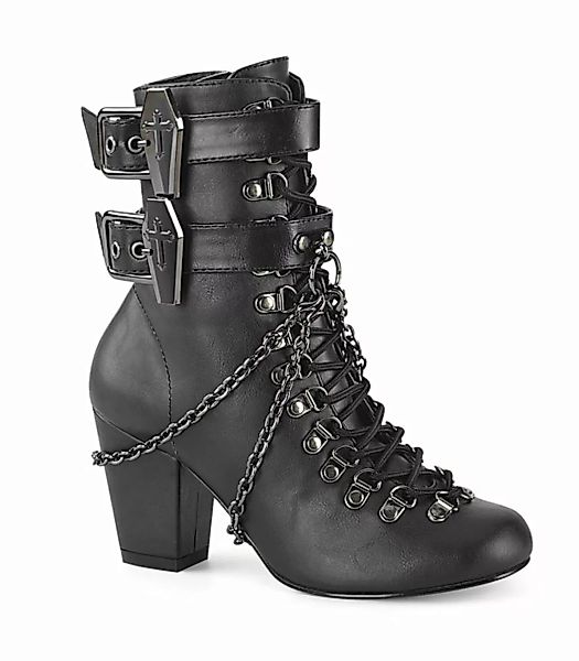 Plateau Boots VIVIKA-128 Schwarz matt (Schuhgröße: EUR 40) günstig online kaufen