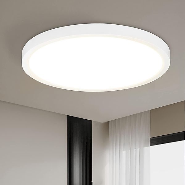 ZMH LED Deckenleuchte Wohnzimmer IP44 Deckenlampe günstig online kaufen