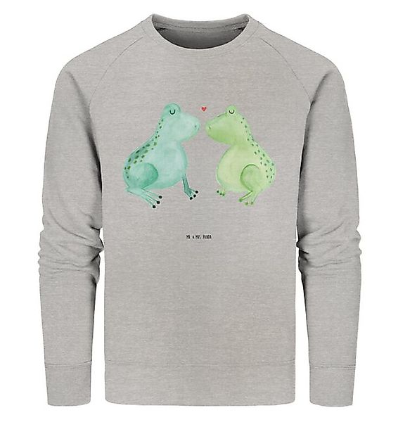 Mr. & Mrs. Panda Longpullover Frosch Liebe Größe XS - Heather Grey - Gesche günstig online kaufen