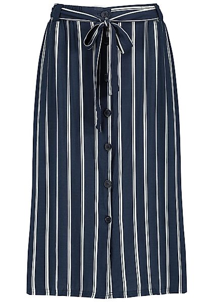 Eight2Nine Sommerrock Gestreiftes Design mit Kordelzug günstig online kaufen
